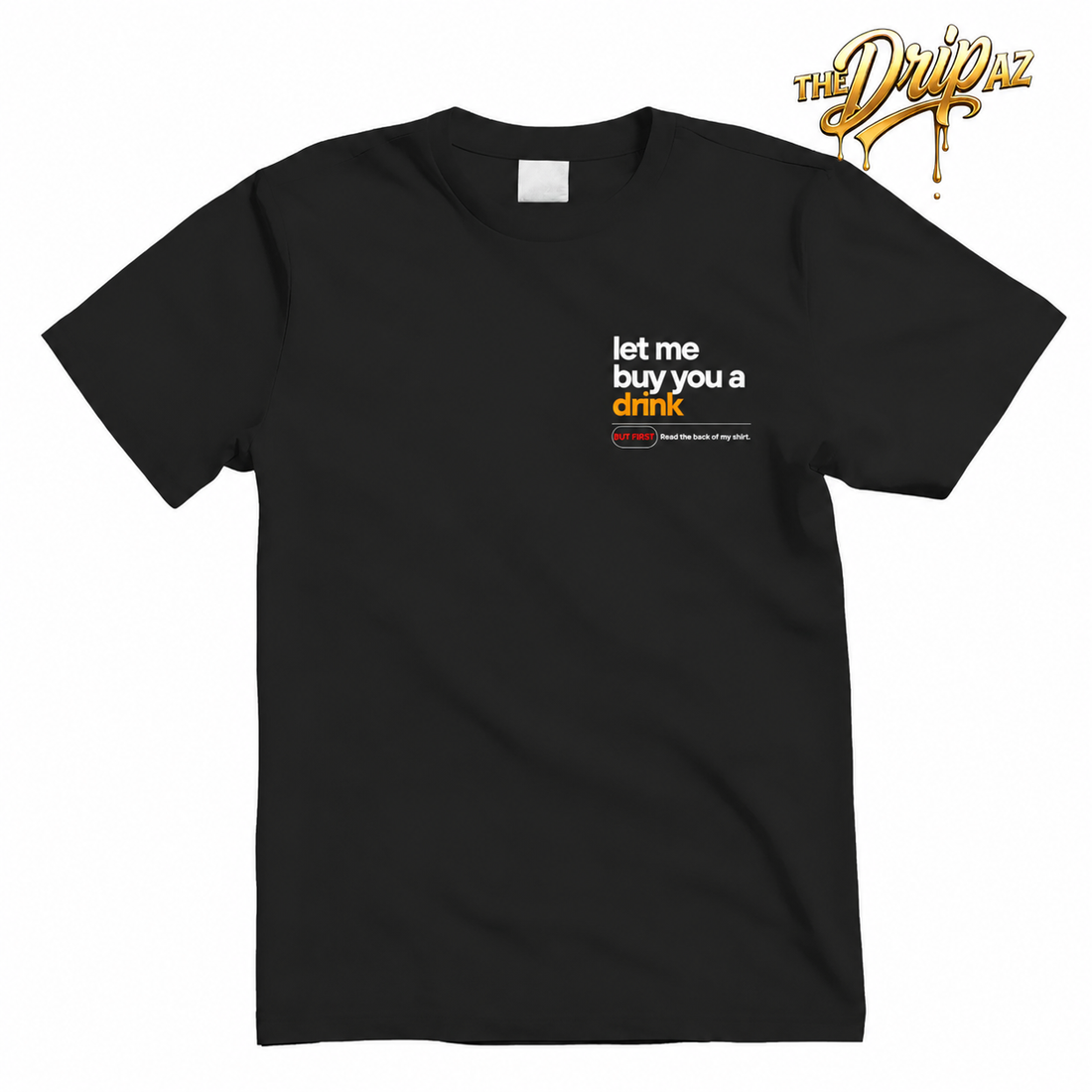 Am I Your Type? Black Graphic T-Shirt