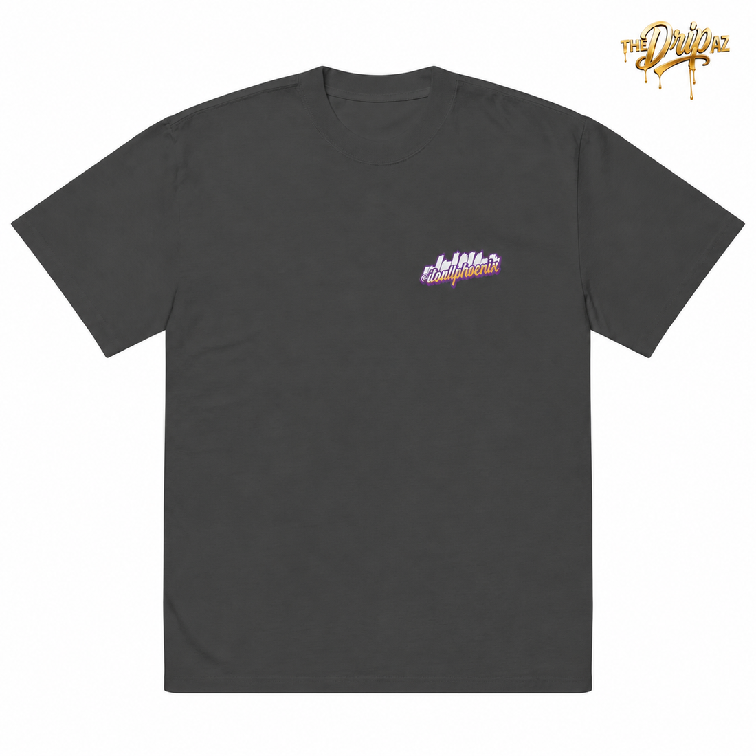 City Boys Up Phoenix Map Oversized T-Shirt