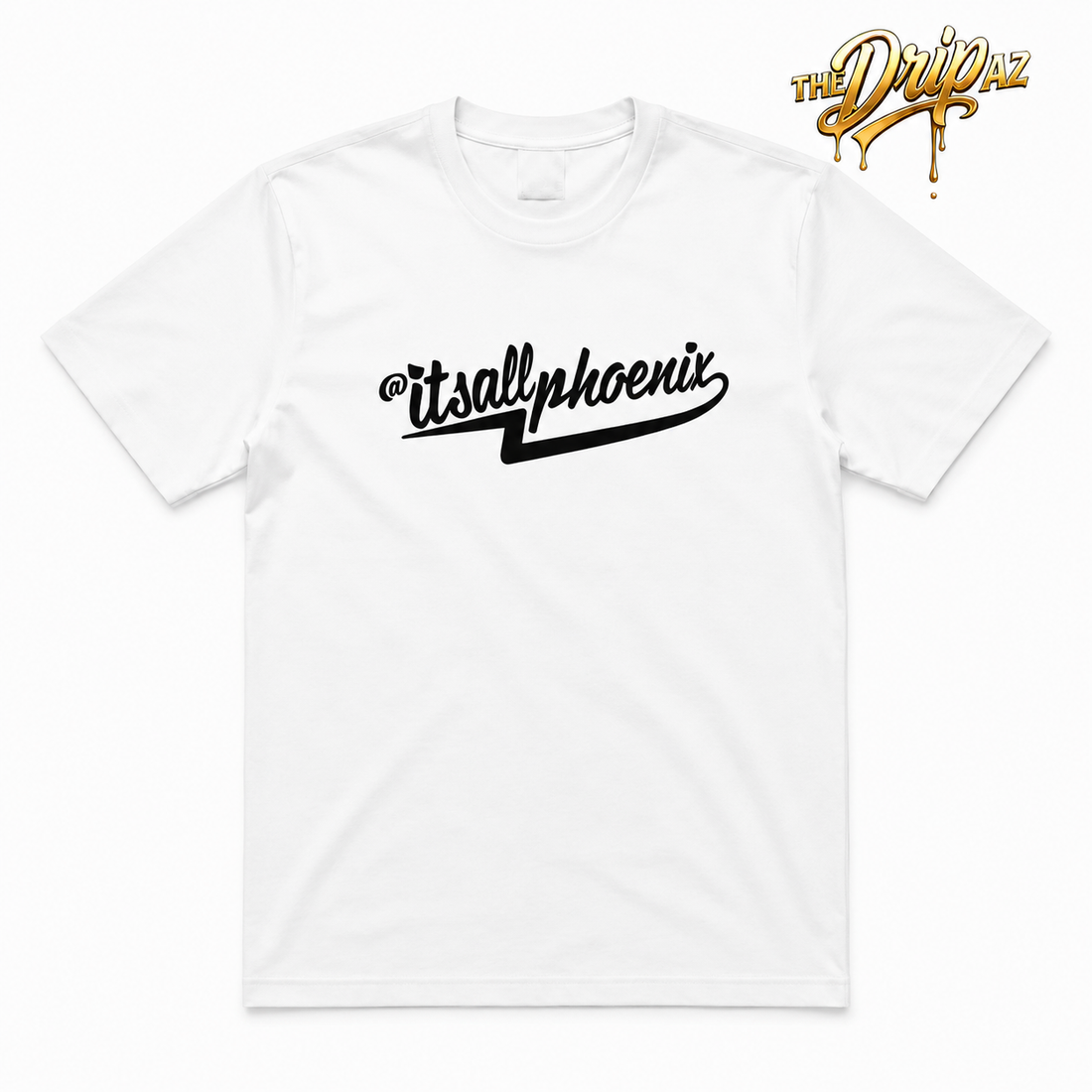 itsallphoenix Cursive Font T Shirt