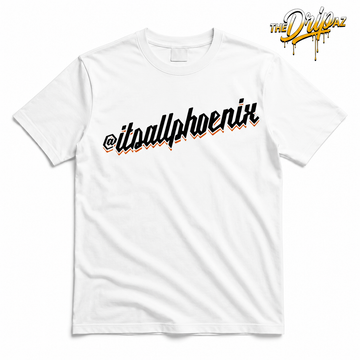 ItsAllPhoenix Logo Black Graphic T-Shirt