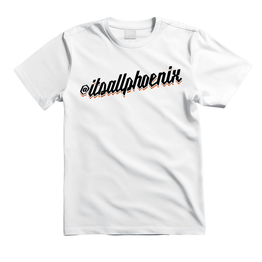ItsAllPhoenix Logo Black Graphic T-Shirt