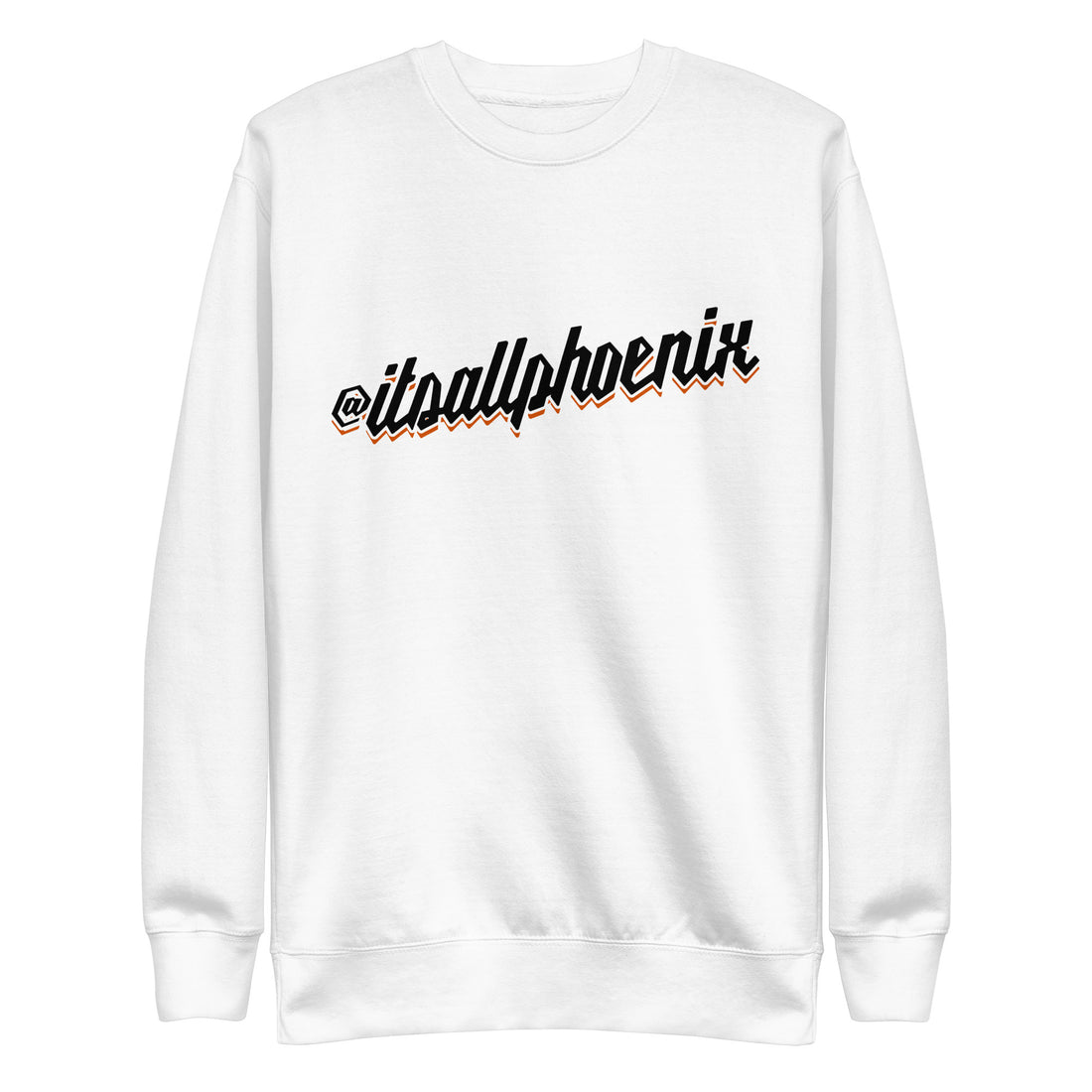 itsallphoenix Black Logo Premium Sweatshirt